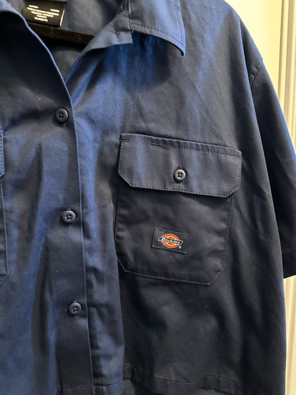 Dickies Navy Blue Women's Work Shorts - Picture 4 of 5